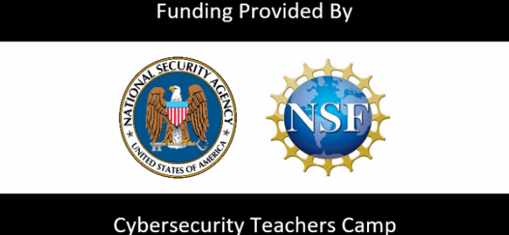 Banner showing NSA, NSF are GenCyber Funding 